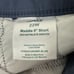 Jag Maddie Womens Mid Rise 8 Inseam Pull-On Denim Shorts Size 22W Navy