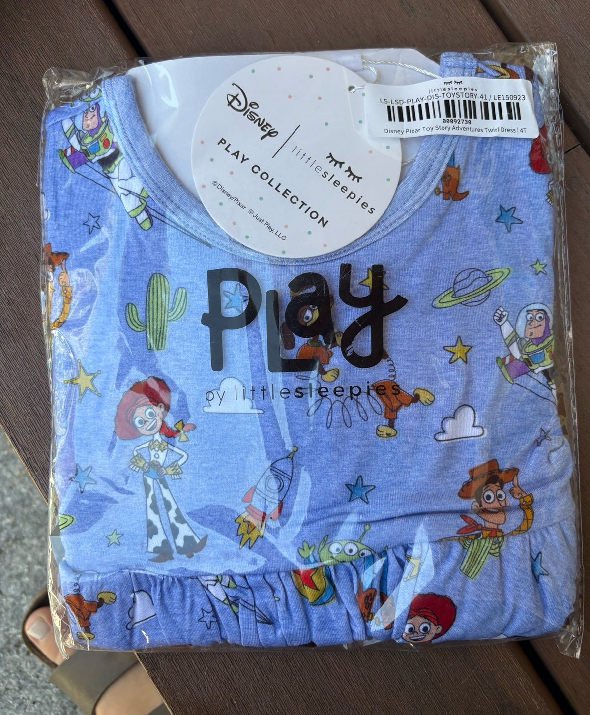 Little Sleepies Toy Story adventures twirl dress 4t
