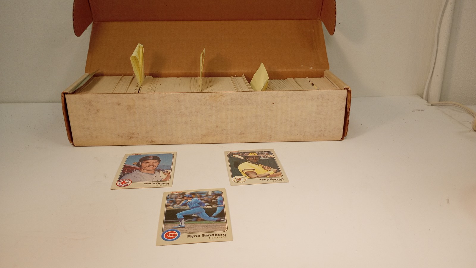 1983 Fleer and Topps baseball complete set