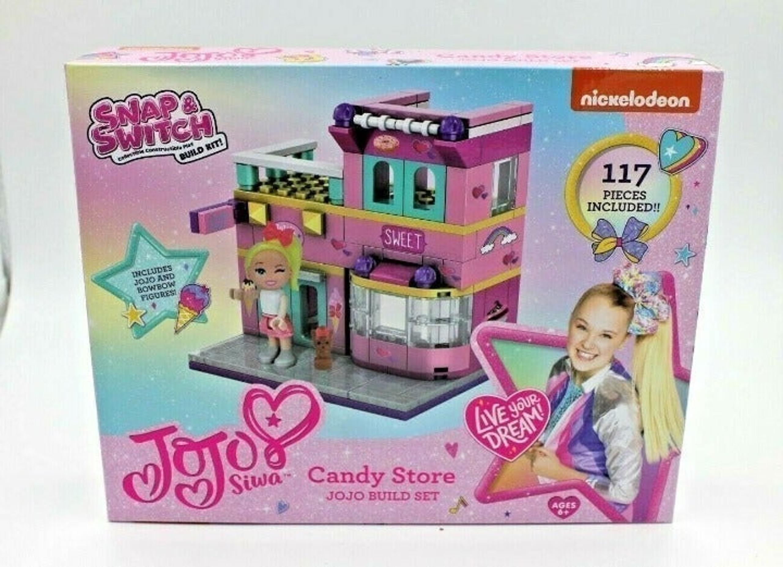 JOJO SIWA CANDY STORE 117 PIECE BUILD SE - Nickelodeon