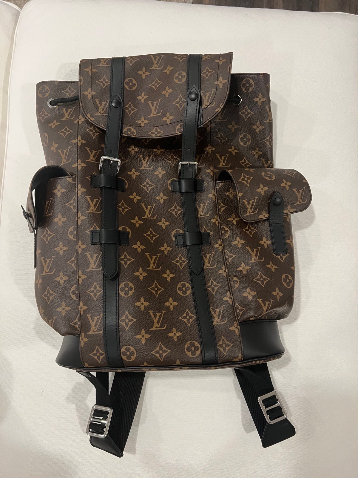 Recycled Rags on Instagram: Louis Vuitton Multipli-Cite Brown Canvas  Monogram Bag // Excellent Condition //Red Suede Interior // Dust Bag  included // Made in France // $950 ****SOLD**** #louisvuitton #monogram  #handbag #designerbag #