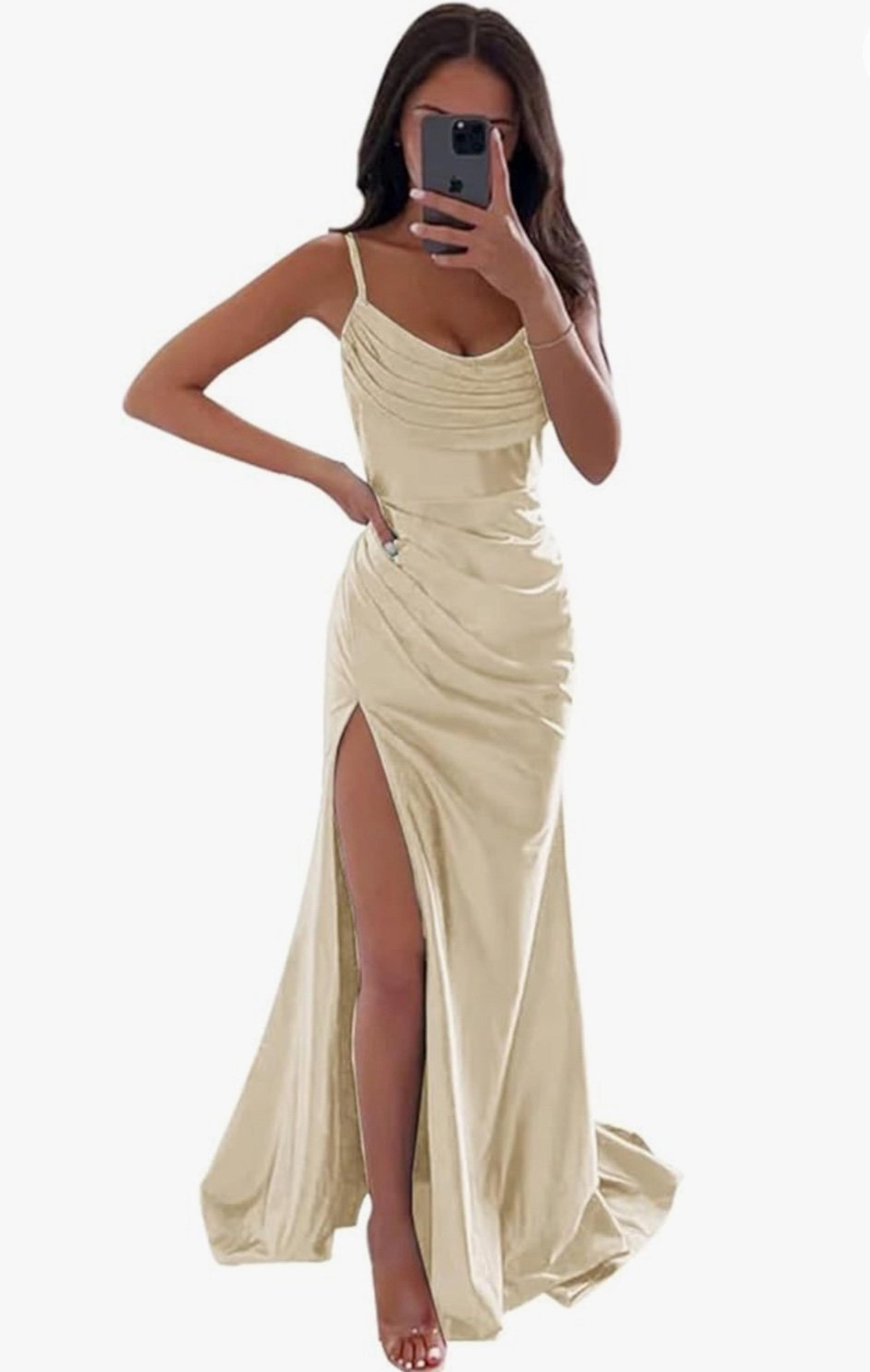 Satin Prom Dress