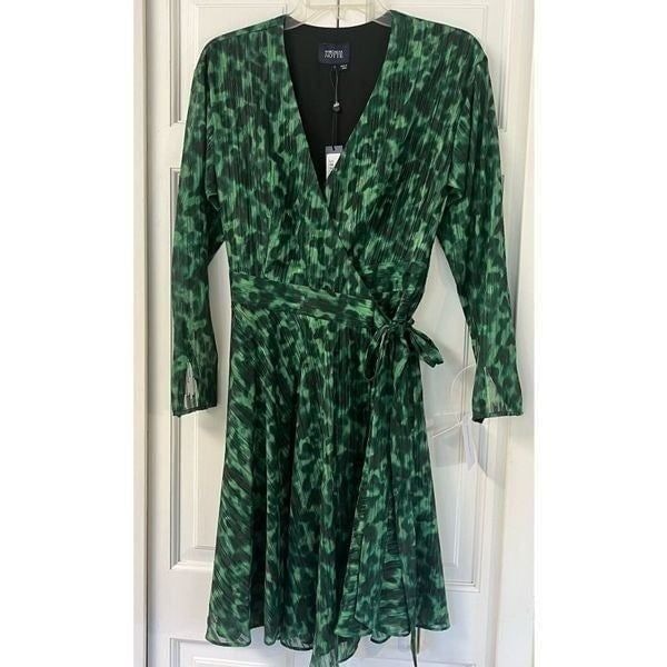 Marchesa Notte Emera wrap dress sz 2 NWT
