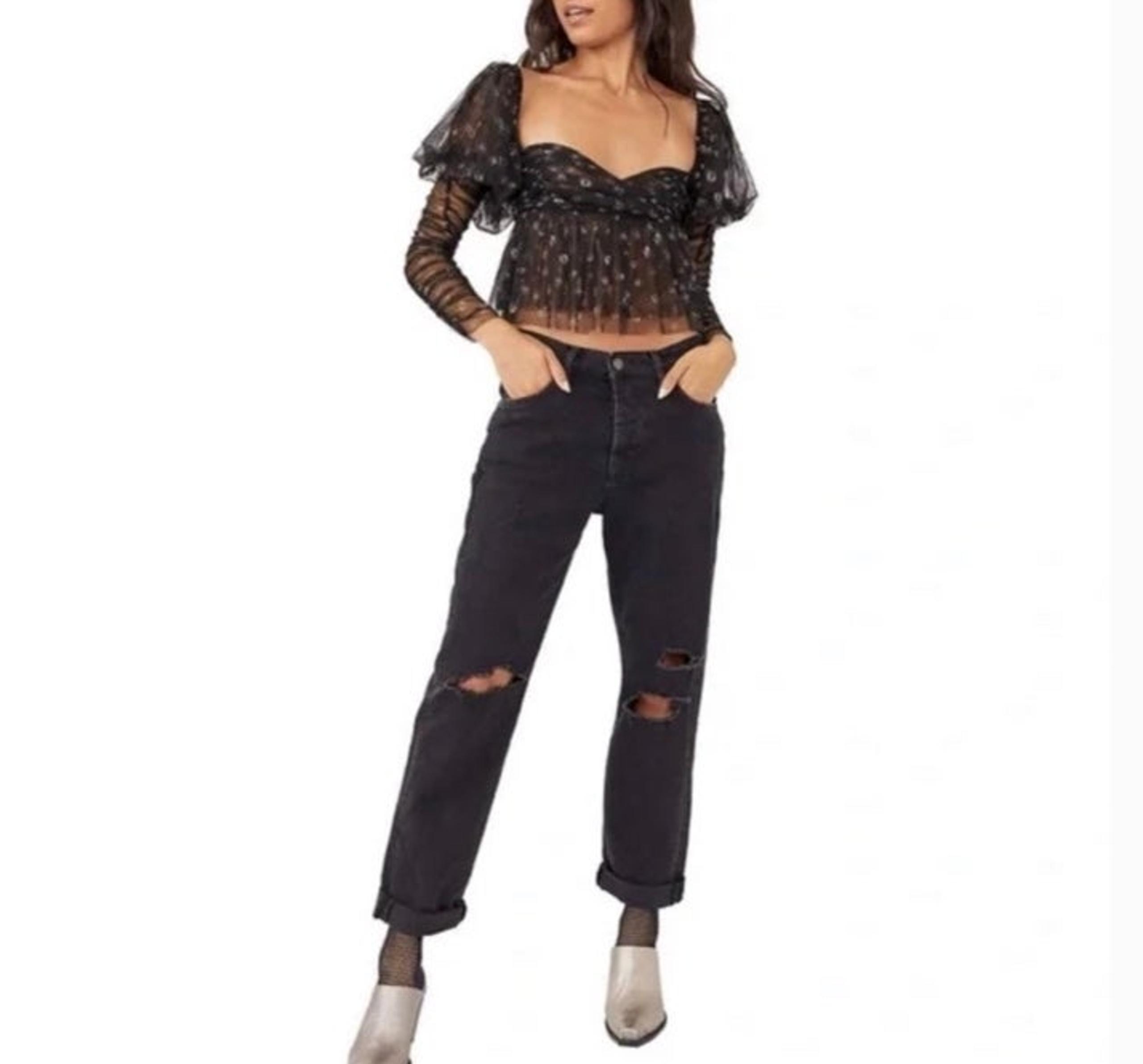 Free People Bren Boyfriend Jeans 26