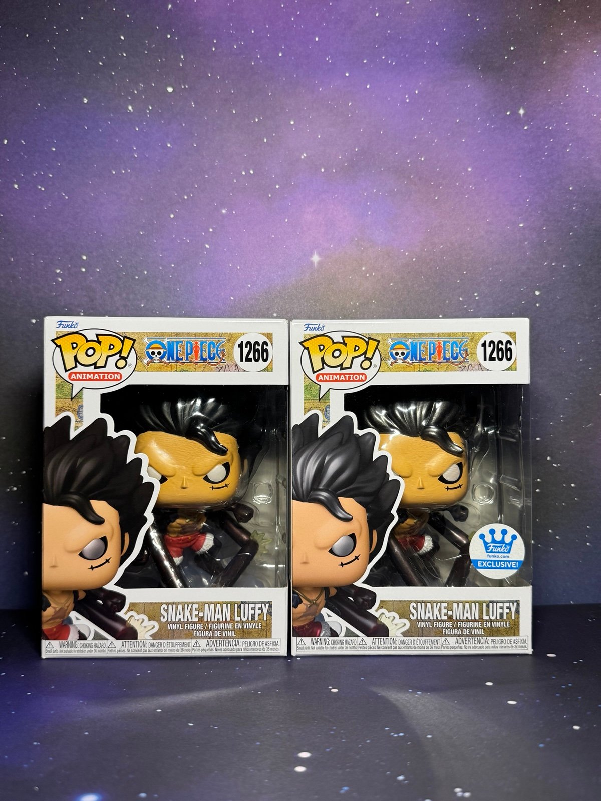 Luffy Snakeman Bundle Funko Pop