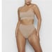 SKIMS Seamless Sculpting Mid Waist Nude Thong Shapewear