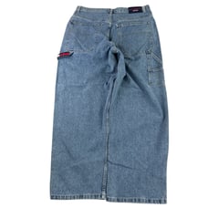 VTG Tommy Hilfiger Jeans Mens 36x32 Denim Carpenter Baggy Y2K 5586