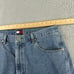 VTG Tommy Hilfiger Jeans Mens 36x32 Denim Carpenter Baggy Y2K 5586