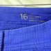 Lilly Pulitzer Blue Vacation Beach 5” inseam Callahan shorts size 16