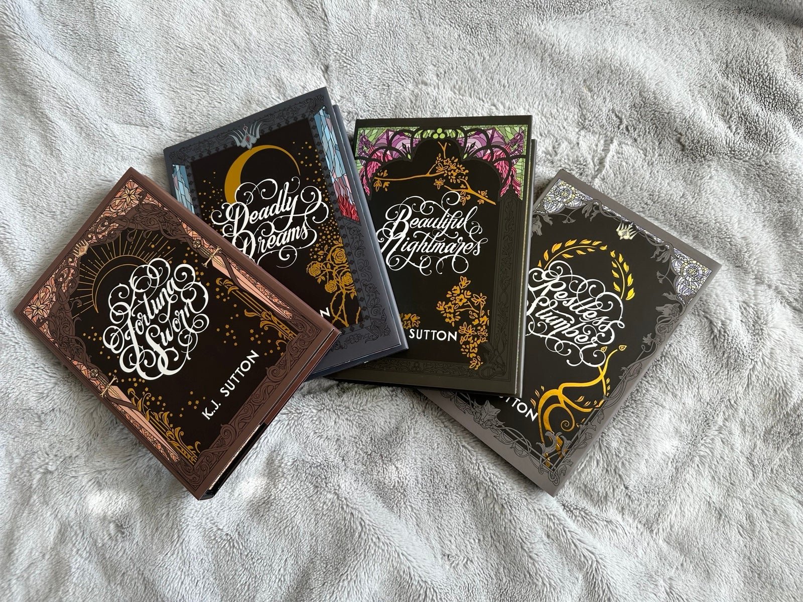 Bookish Box HANDSIGNED Fortuna Sworn Set