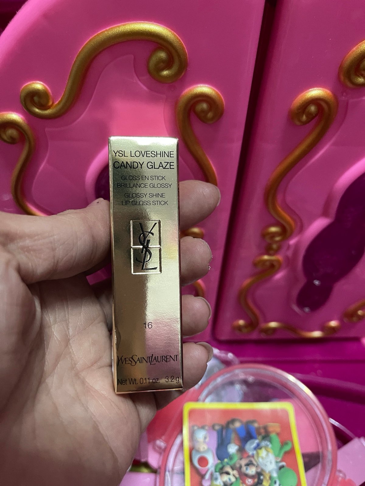YSL YVES SAINT LAURENT CANDY GLAZE LIP GLOSS STICK