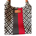 Kate Spade New York Canvas & Leather Shoulder Bag Logo Jacquared Lining 2 straps