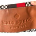 Kate Spade New York Canvas & Leather Shoulder Bag Logo Jacquared Lining 2 straps