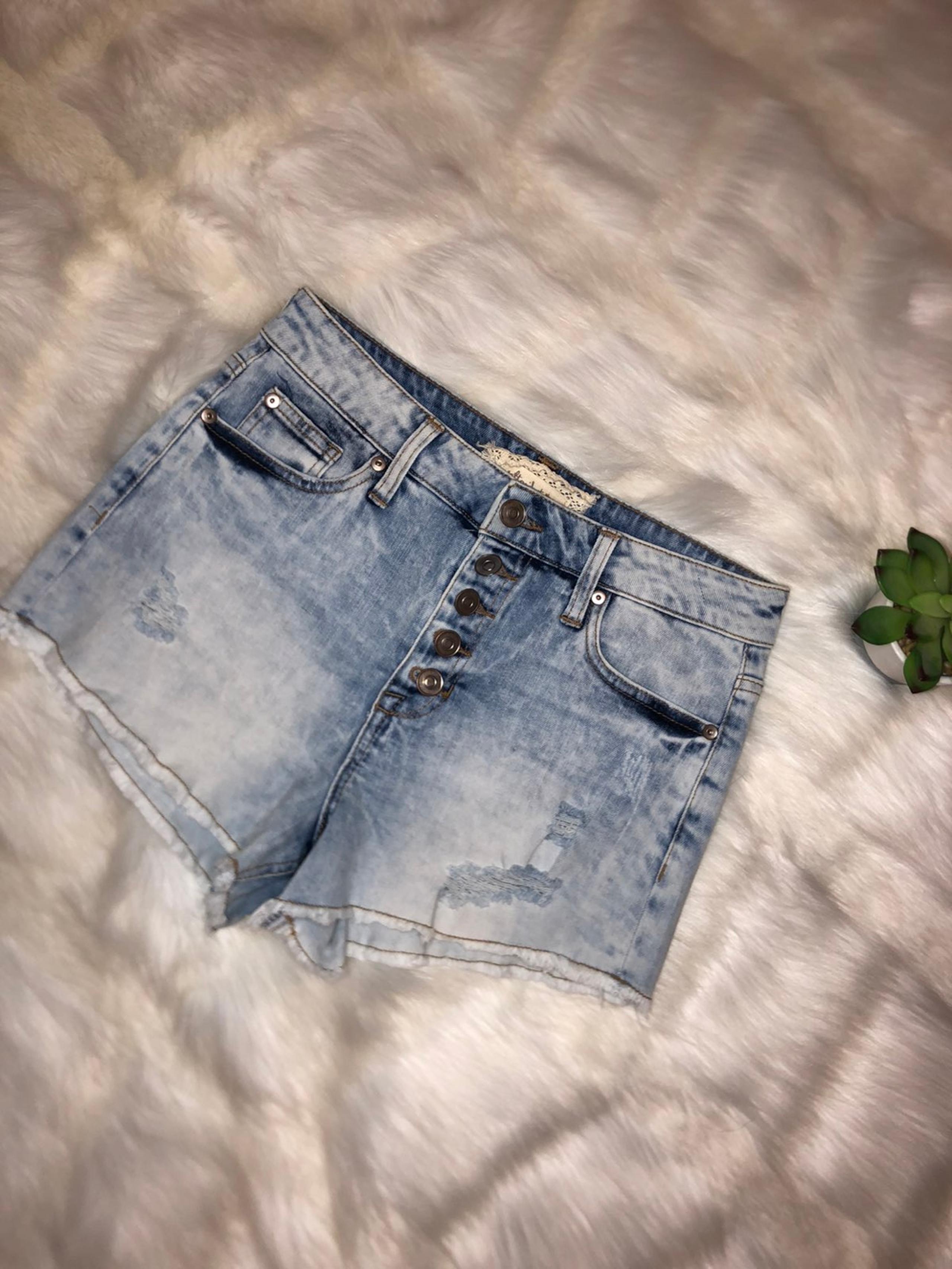 Altar'd State | Women's Button Jean Shorts 25