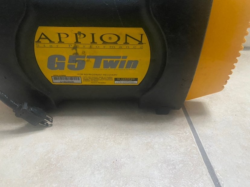 G5Twin Refrigerant Recovery Unit