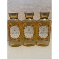 Bath and Body Works MARIGOLD & CANE SUGAR Shower Gel 3 PC Set