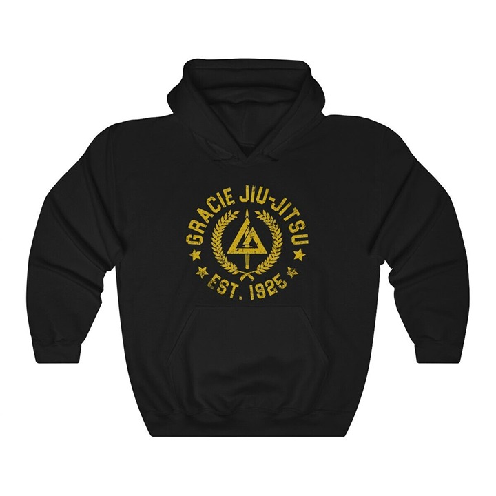 Gracie Jiu Jitsu 1925 Men's Hoodie Hoodie