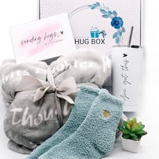 Get well soon gift basket ( sending hugs )