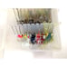 Jig Head Spinner Bait/Fishing Lures Various Colors Lot of 22 In Plano StowAway