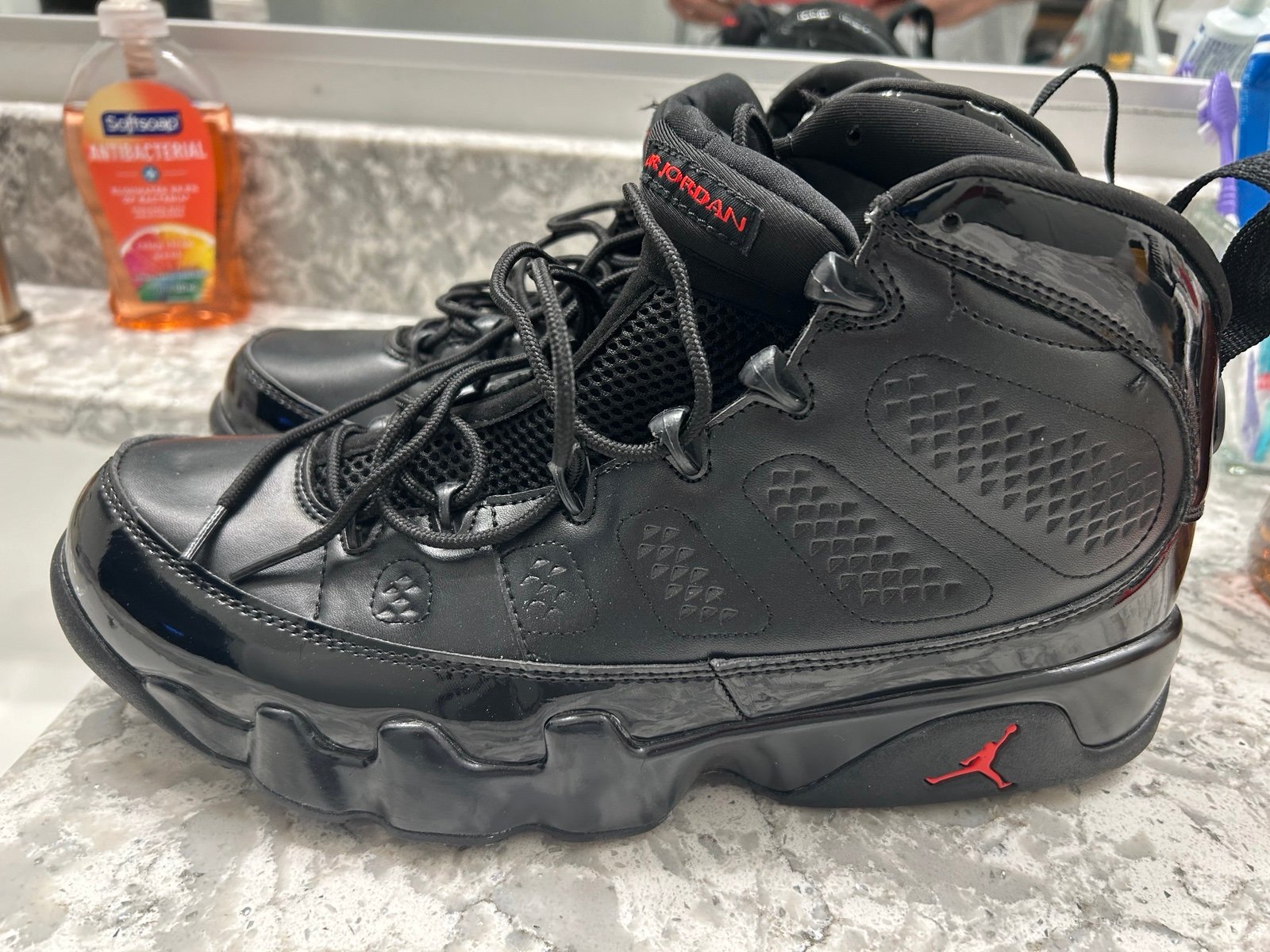 Jordan 9 BRED Patent Leather