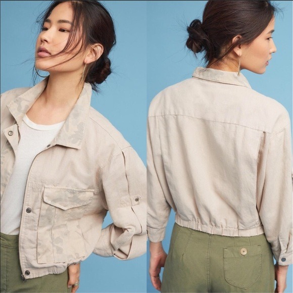 Anthro Hei Hei Ronan Cropped Jacket XS
