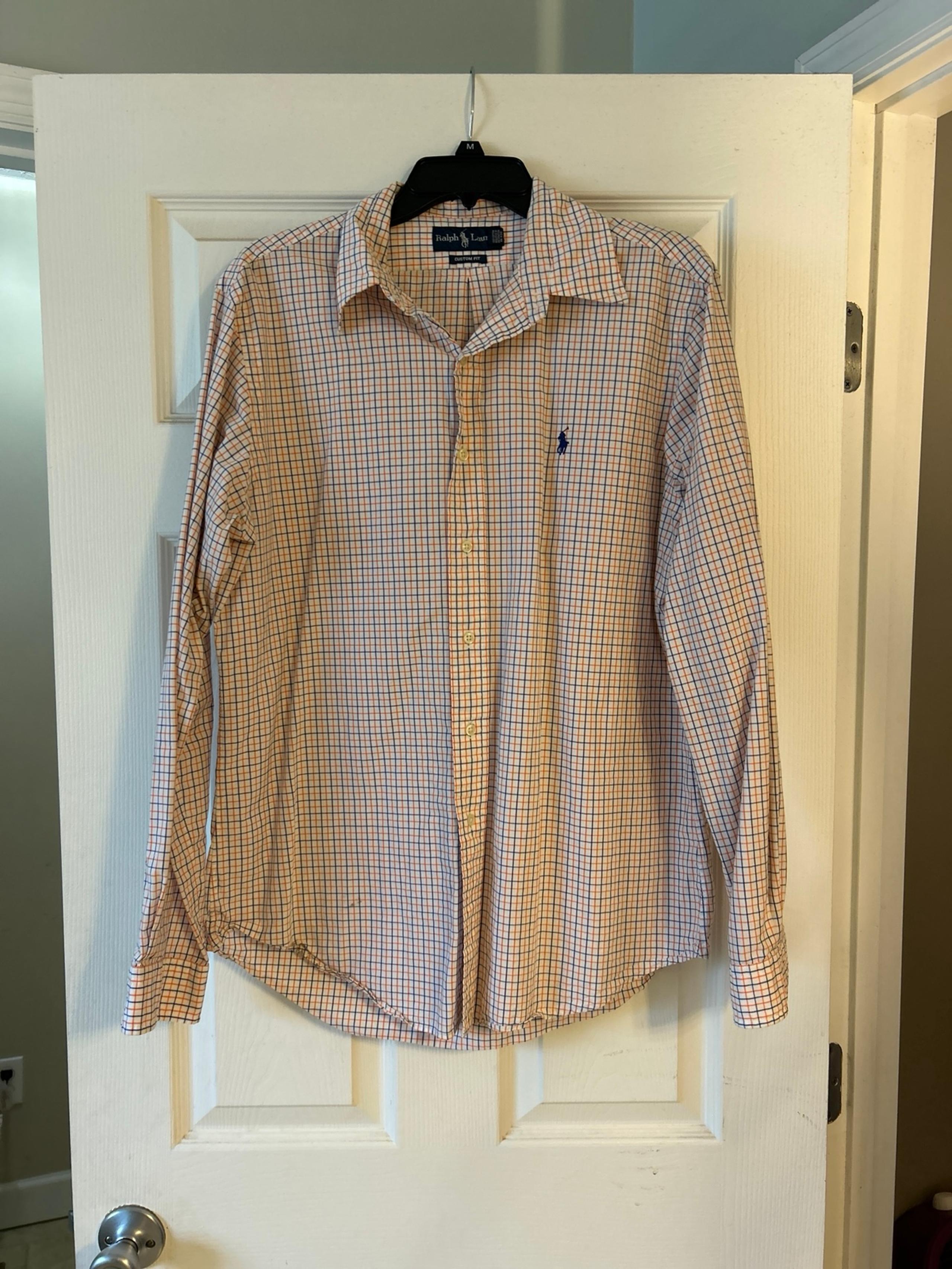 Men’s long sleeve button up