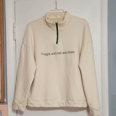 Fashion Brand Company zip up polo