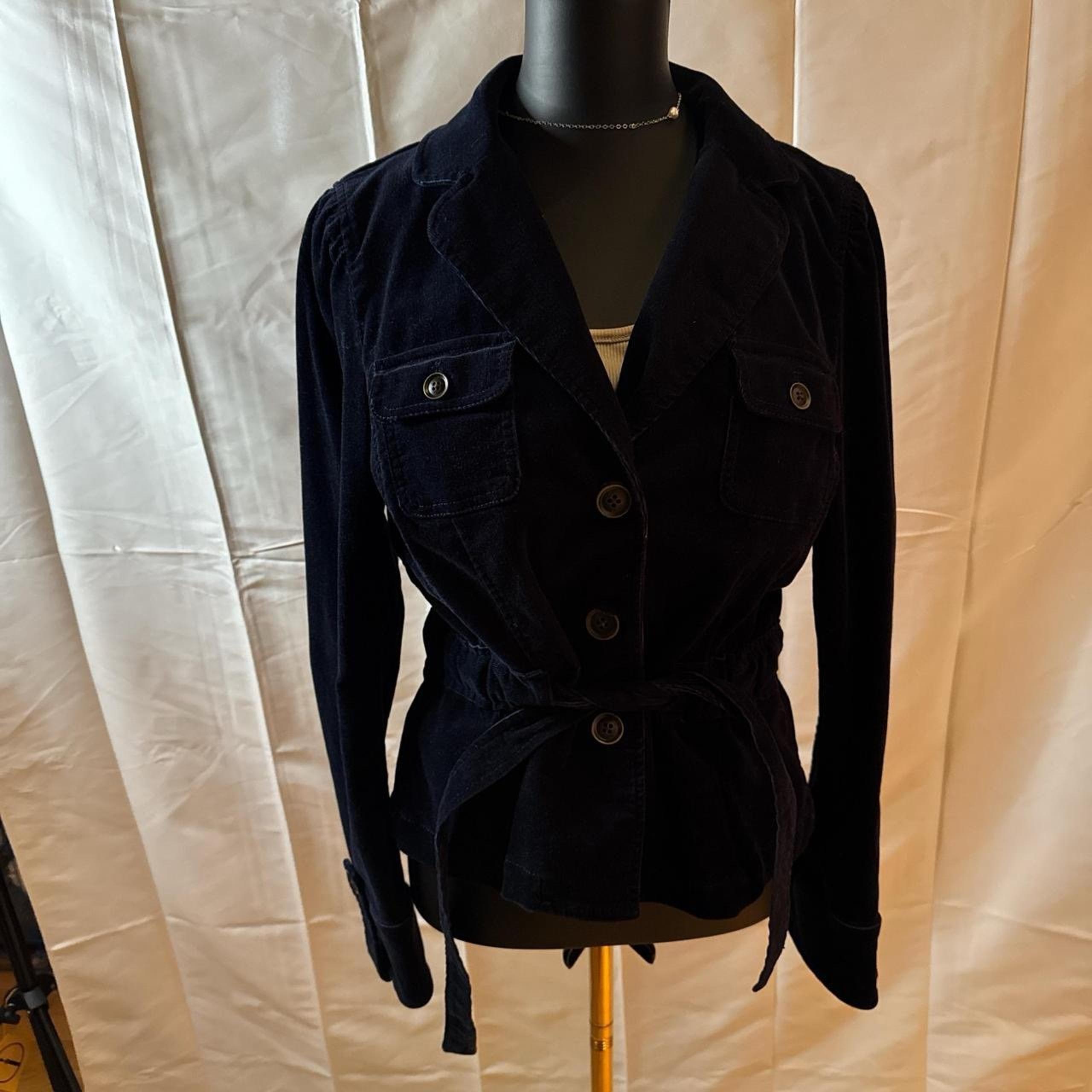 Loft Deep Navy corduroy jacket.  Size 12