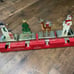 4pk Metal Holiday Character Christmas Stocking Holder Snowman/Tree/Deer/Bear