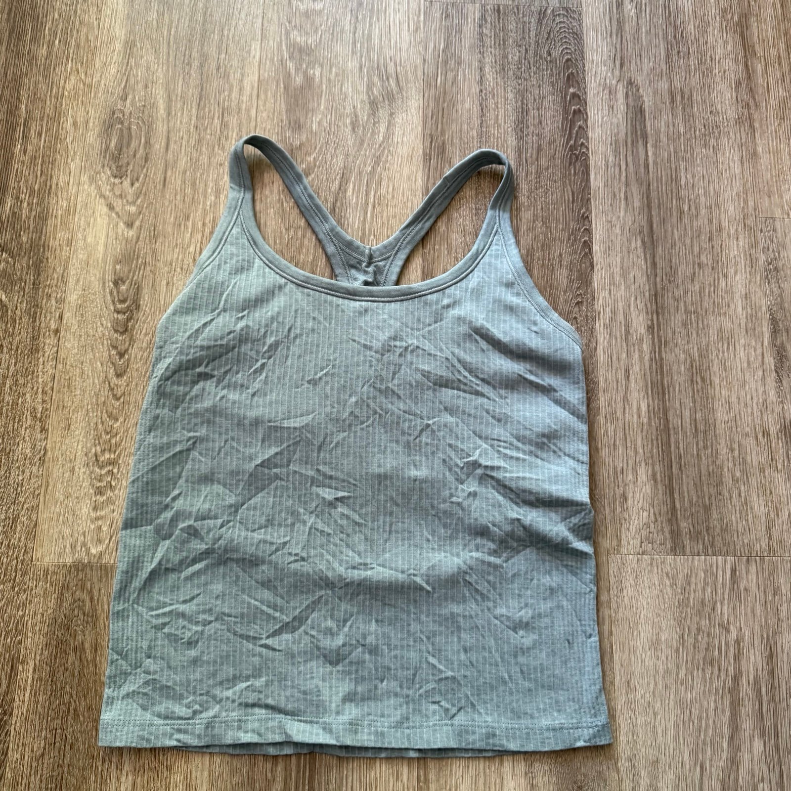 Lululemon Ebb To Street Tank Blue Cast size 8