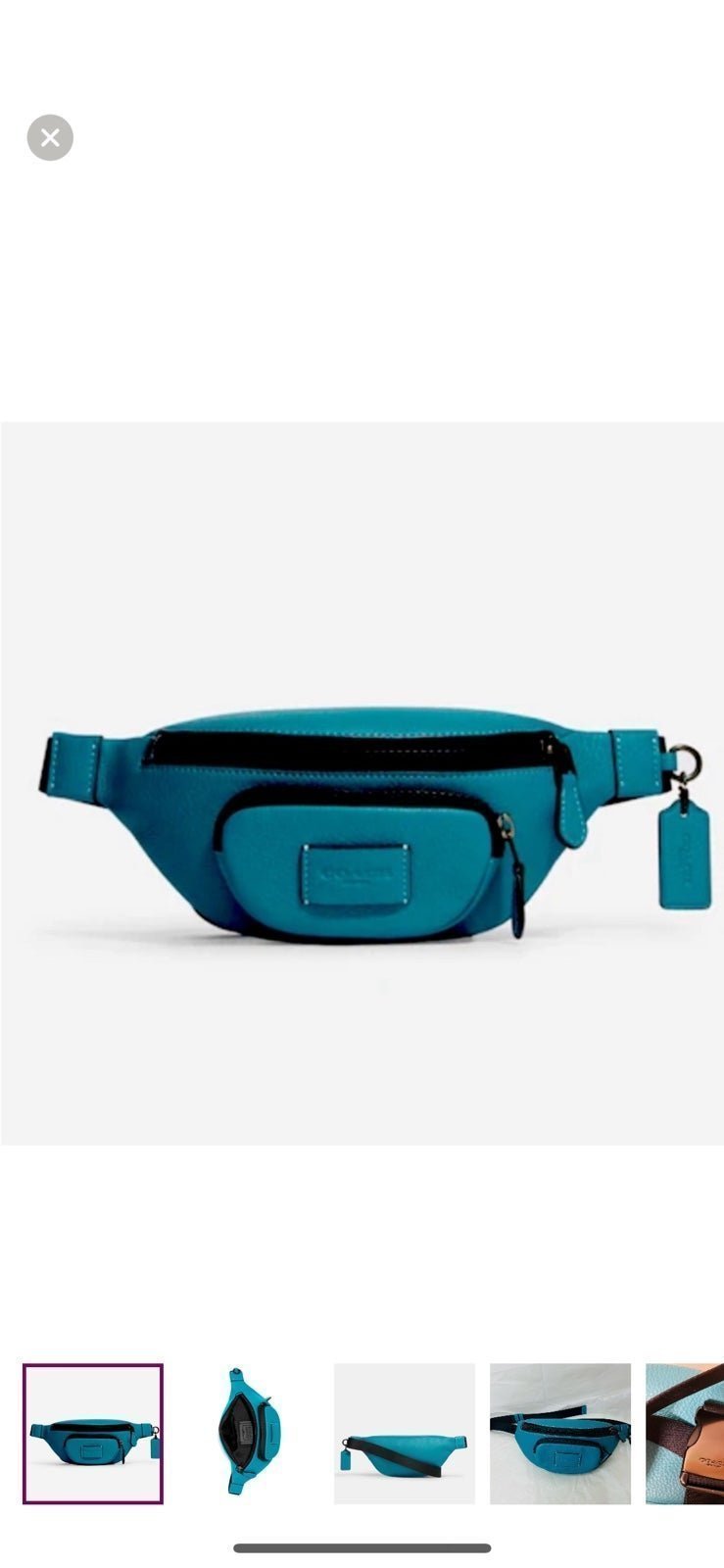 NWT Coach Sprint Belt Bag