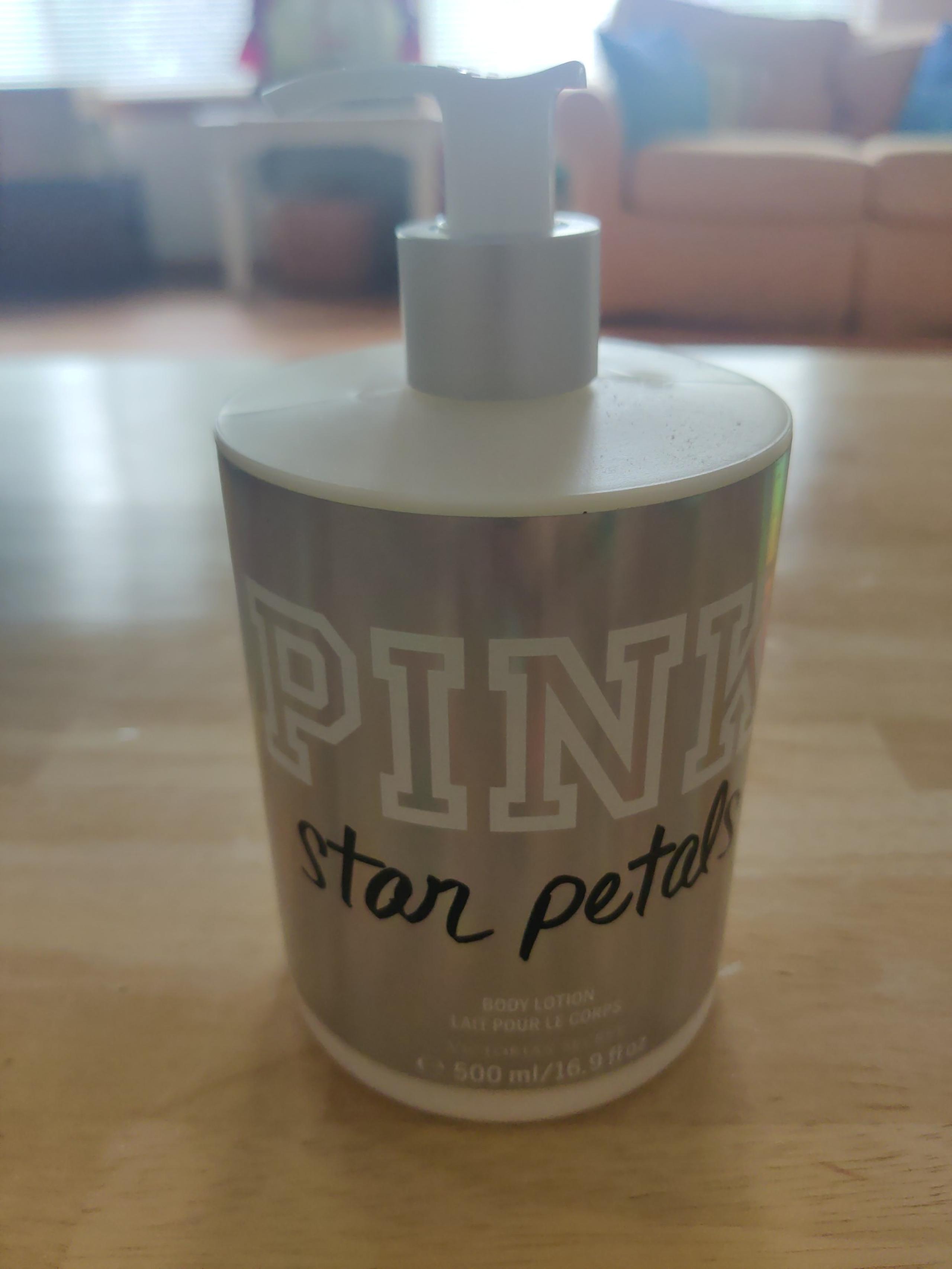 PINK Star Petals body lotion & body mist
