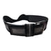 80's Vintage Rocker Gray/Black Snake Leather Elastic Cinch Waist Belt