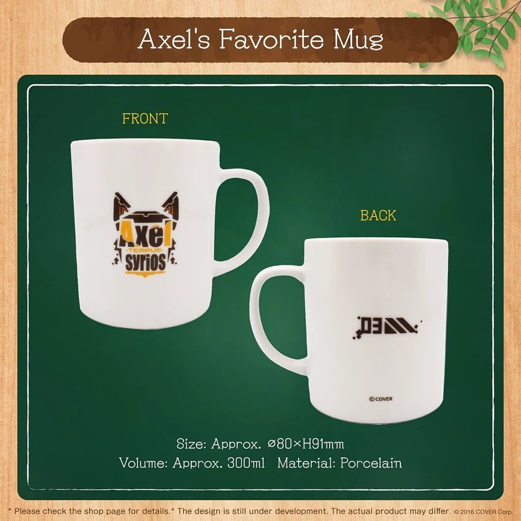 Axel's Favorite Mug (Axel Syrios Birthday Celebration 2022)