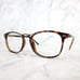 Tempo MP 8104 Eyeglasses Square Brown Tortoise Full Rim Frames 50-19-145