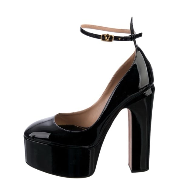 Valentino leather pumps