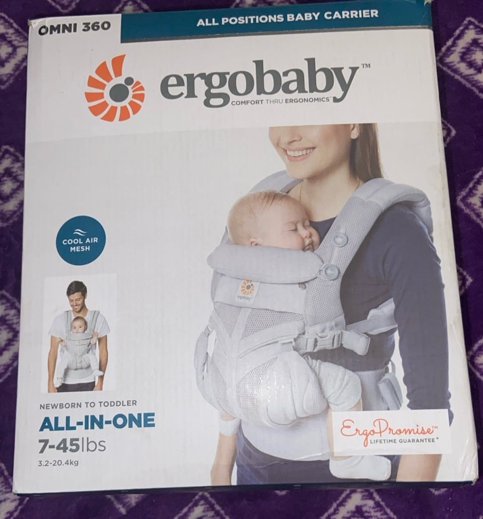 ERGObaby omni 360 cool air mesh NIB