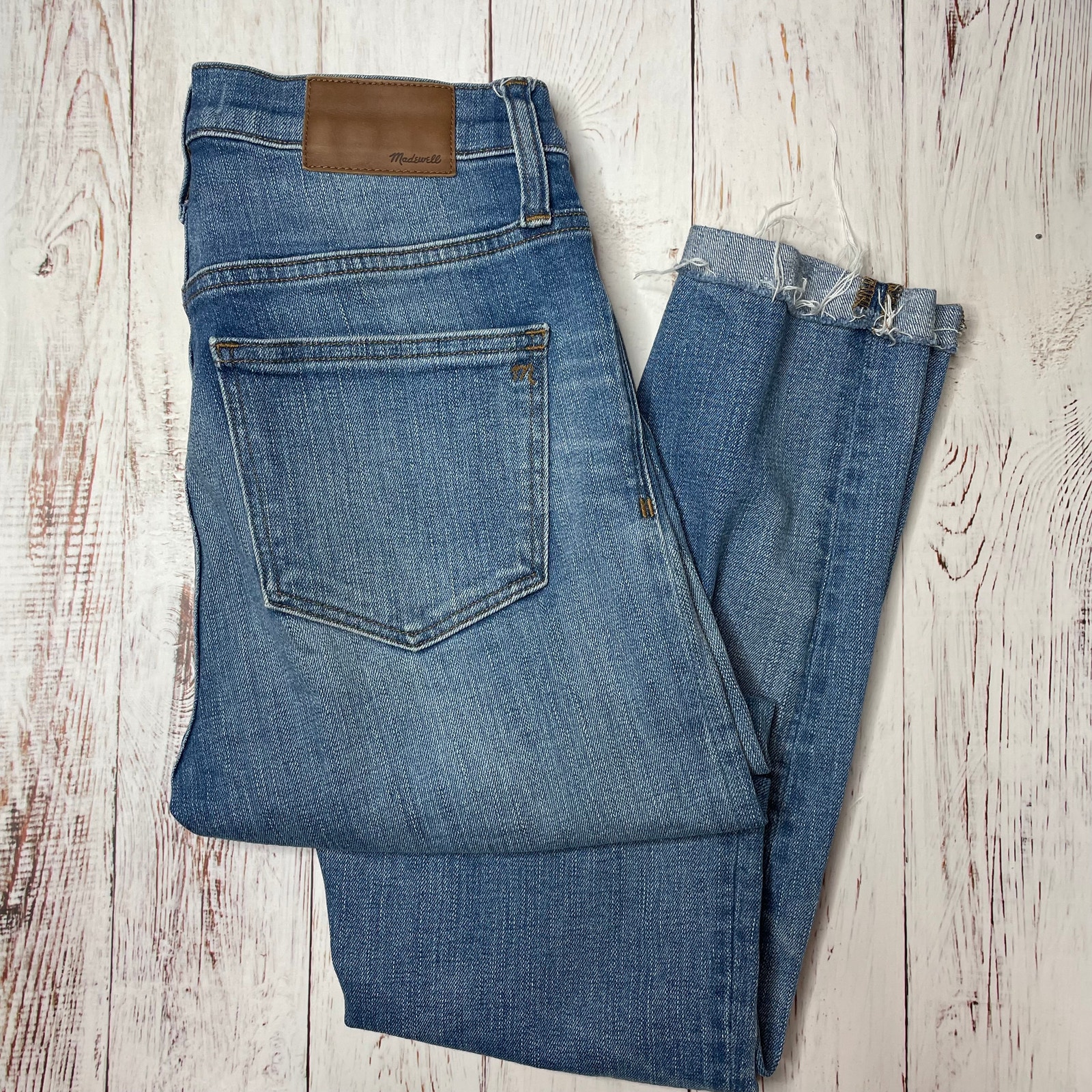 MADEWELL High Rise Skinny Jeans