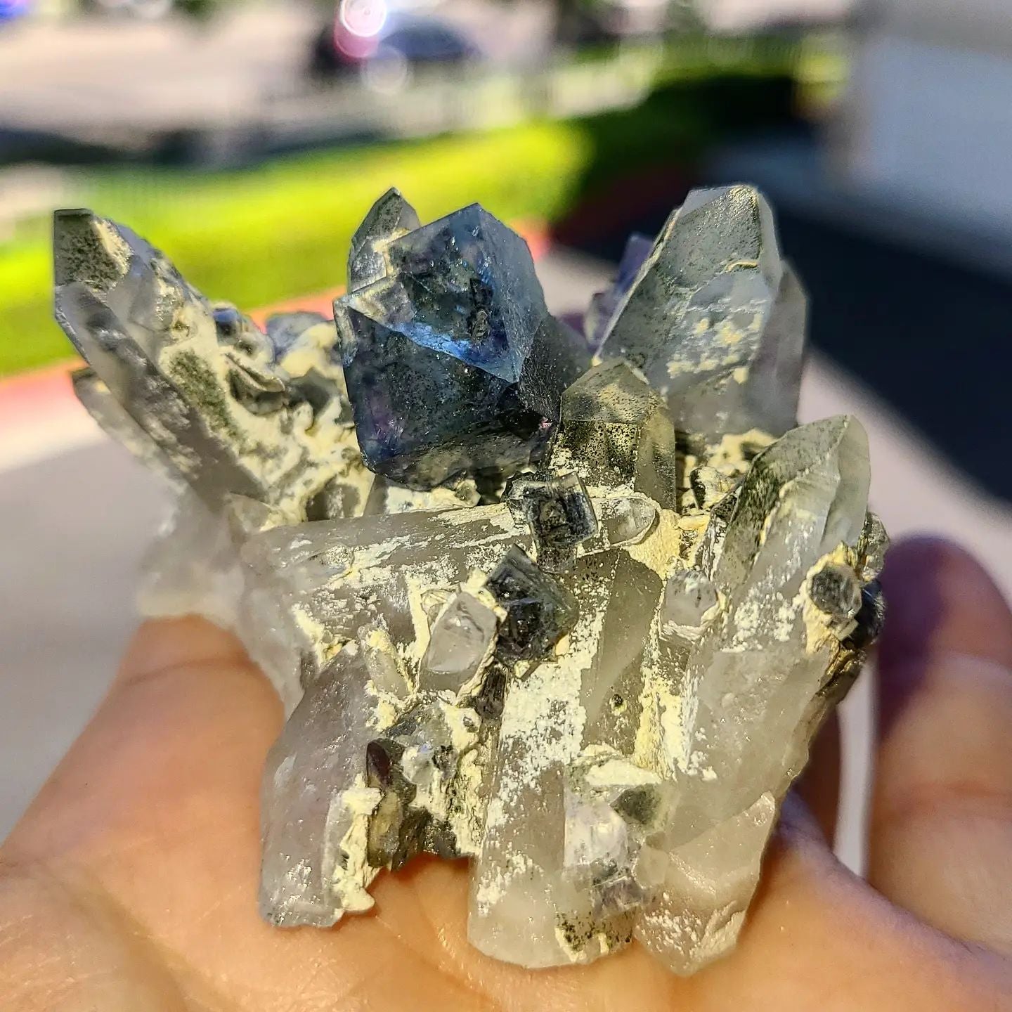 Yaogangxian Quartz w/ Flourite