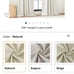 Nice town Room Darkening Curtain, Light Blocking Black Out