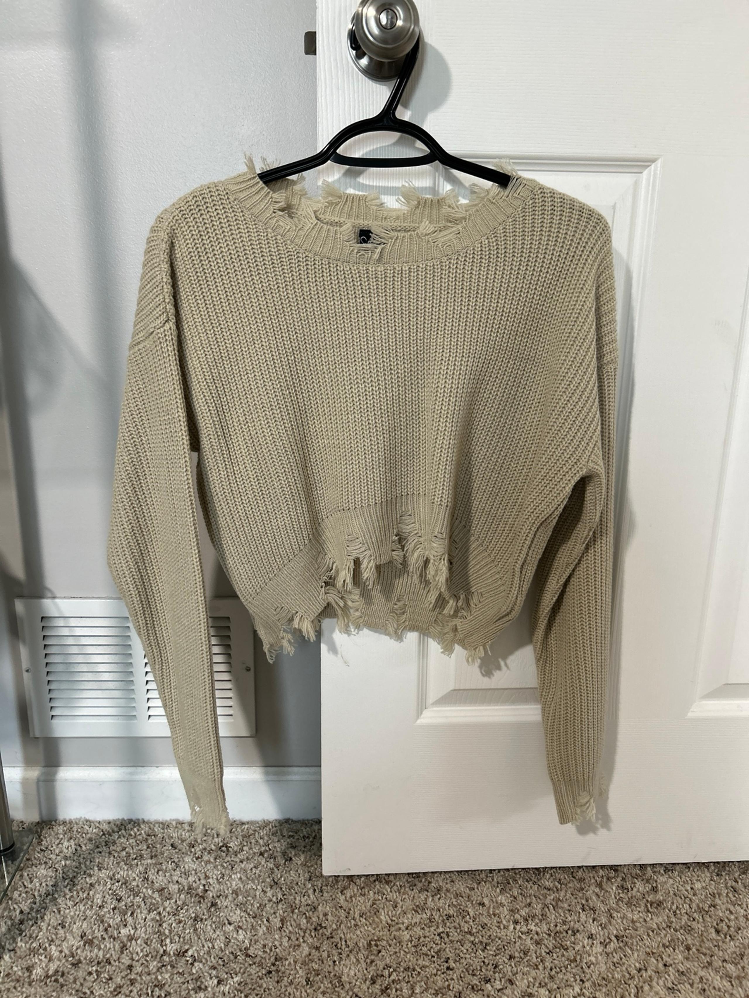 Windsor distressed sweater