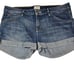 Hudson Hampton Cuffed Denim Shorts Size 30