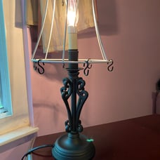 Jewelry Organizer Lamp