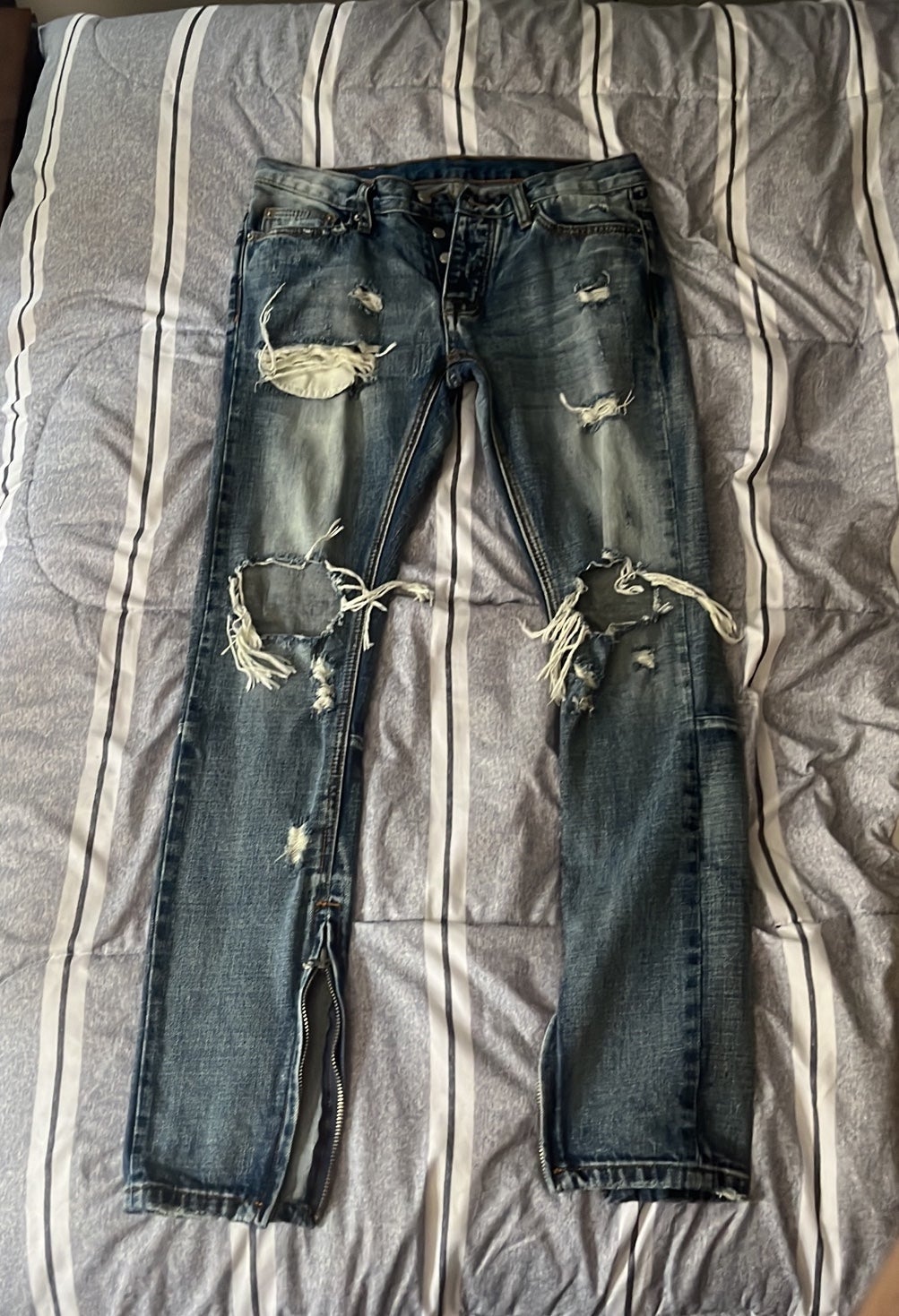 Mnml Zipper Denim