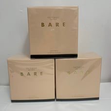 3PC Victoria's Secret Fine Fragrance Bare Eau de Parfum 3.4 fl oz each