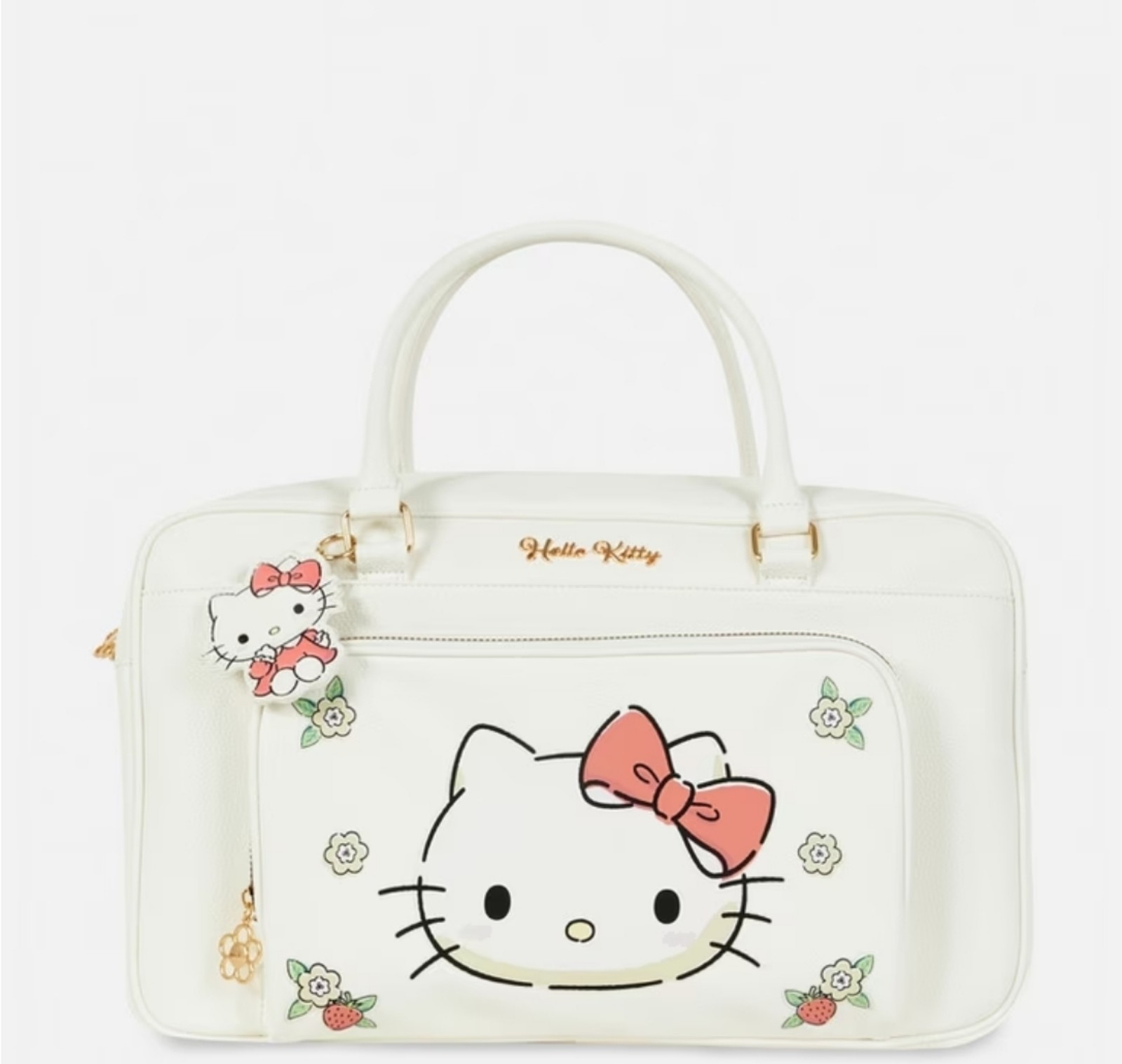 Hello Kitty + Primark white weekender Bag new