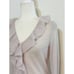 Ann Taylor Size M Open Knit Lavender Mohair Wool Cardigan Fairy Feminine Boho