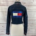 Tommy Hilfiger denim sequin short jacket