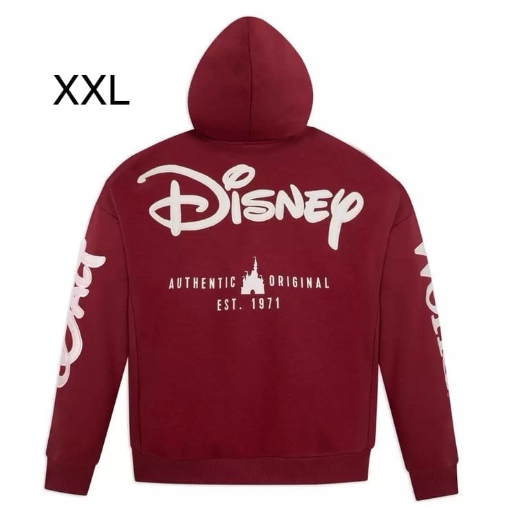 Disney parks red Hoodie Jacket WDW 2024