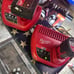 Batteries with chargers